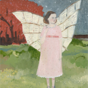 She wrote poems to the stars and crafted them into wings by Amanda Blake