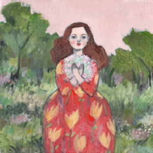 She held dreams of love and light close to her heart by Amanda Blake