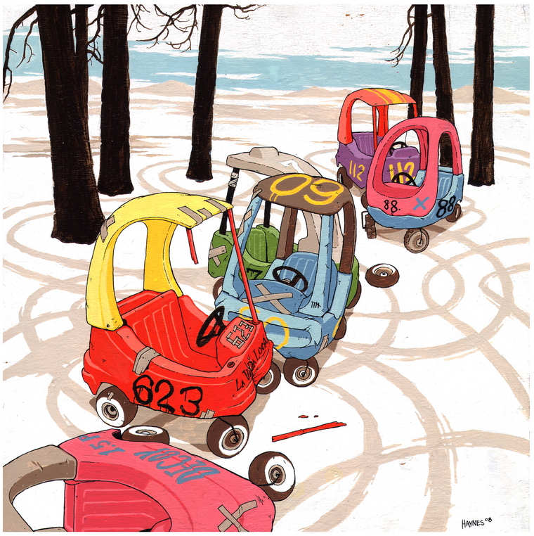 Kiddie Cars by Adam Haynes