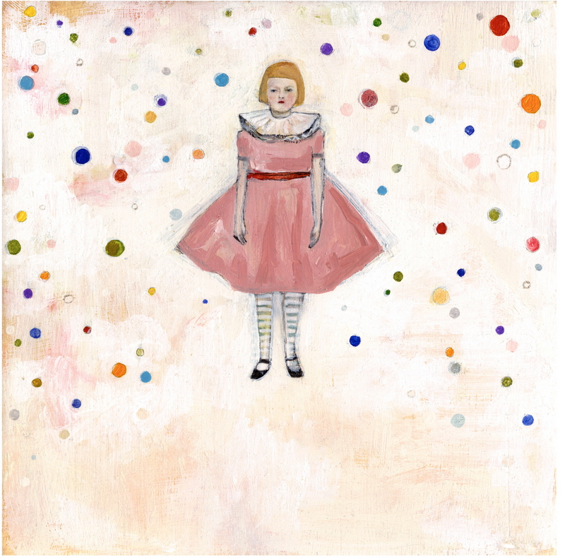 Caroline original painting by Amanda Blake