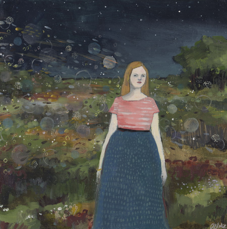 Memories followed her original painting by Amanda Blake