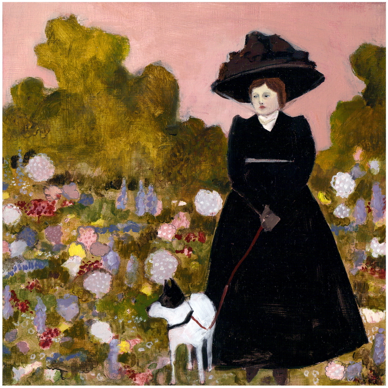 She always saw beauty print by Amanda Blake