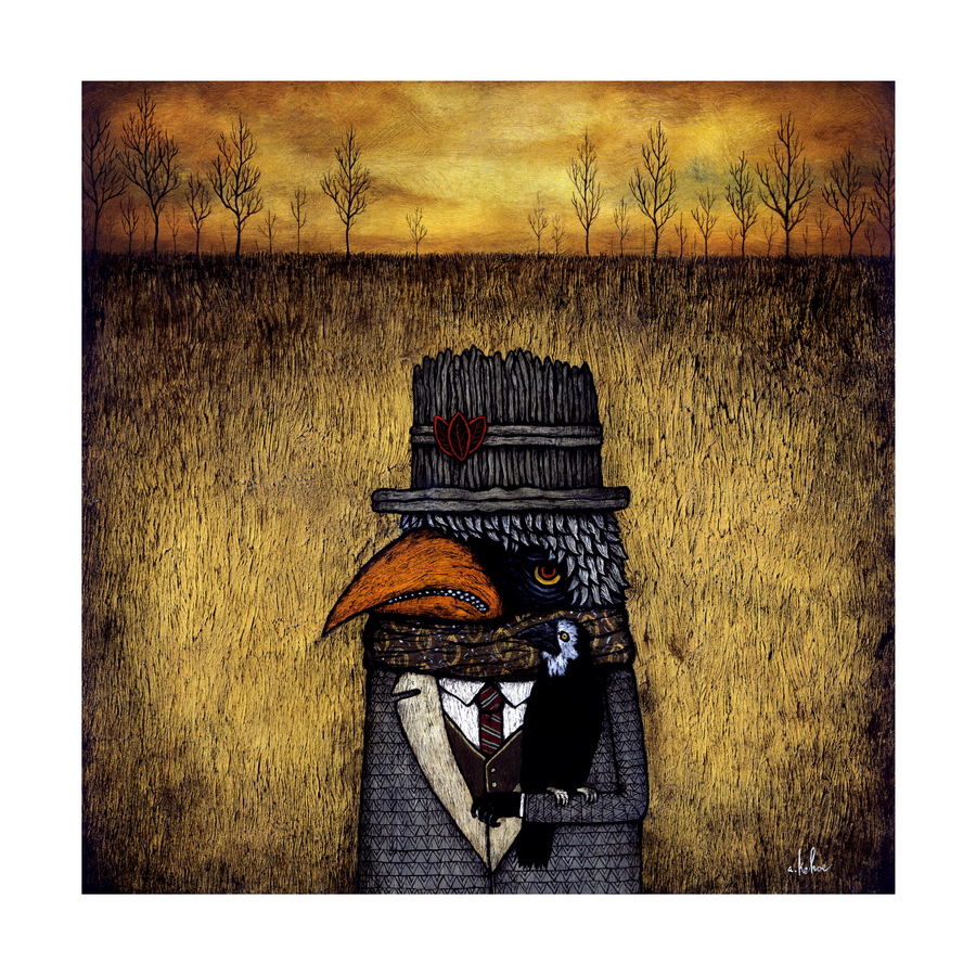 Advisor and Companion print by Andy Kehoe