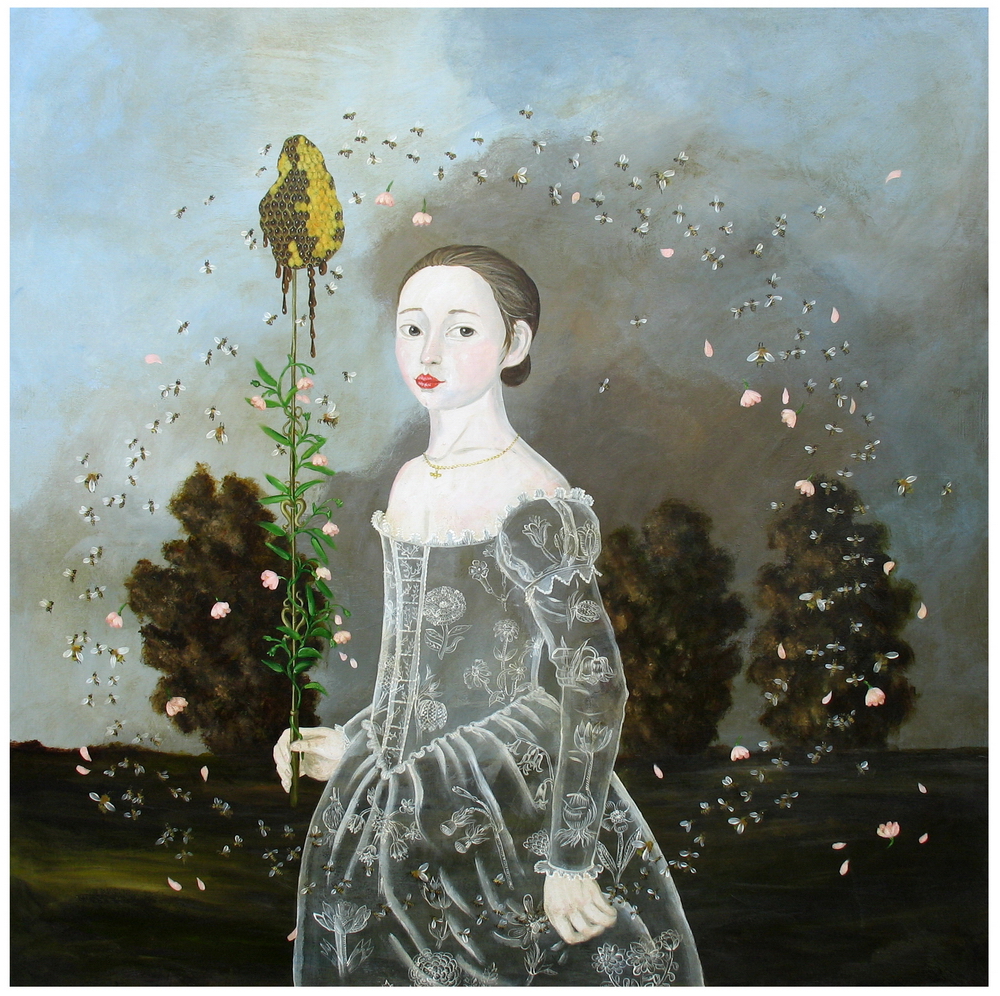 St. Bee print by Anne Siems