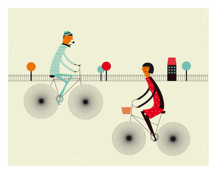 Freewheeling by Blanca Gomez