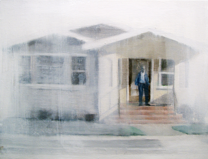 Waiting #84 original painting by Brett Amory