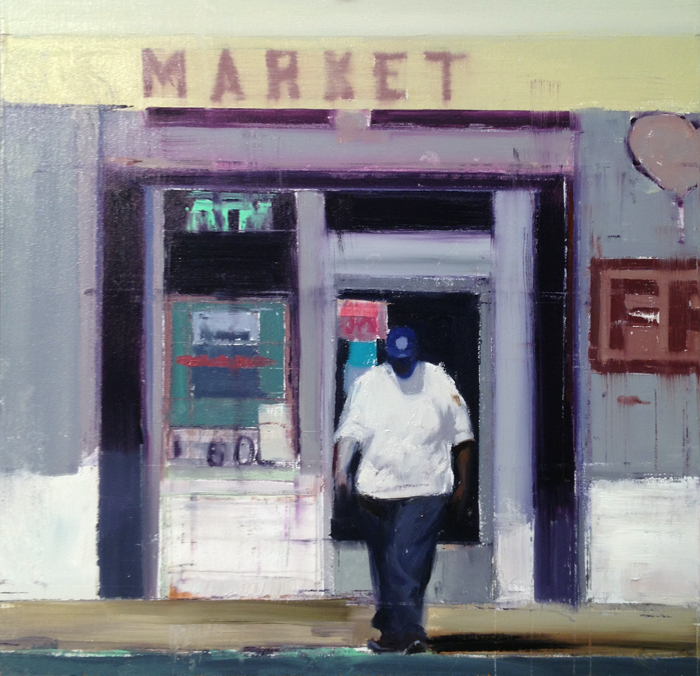 Study 4 original painting by Brett Amory