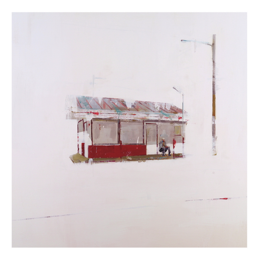 Waiting #71 print by Brett Amory