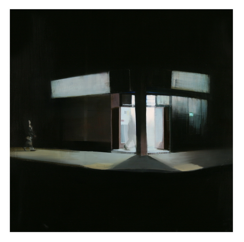 Waiting #92 print by Brett Amory