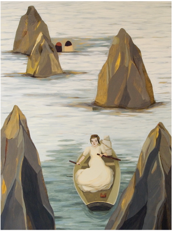 The Oarswoman print by Camilla Engman