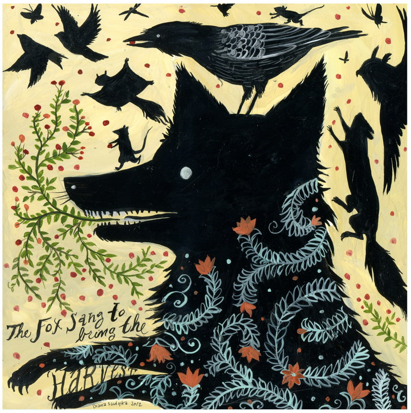 Harvest print by Diana Sudyka