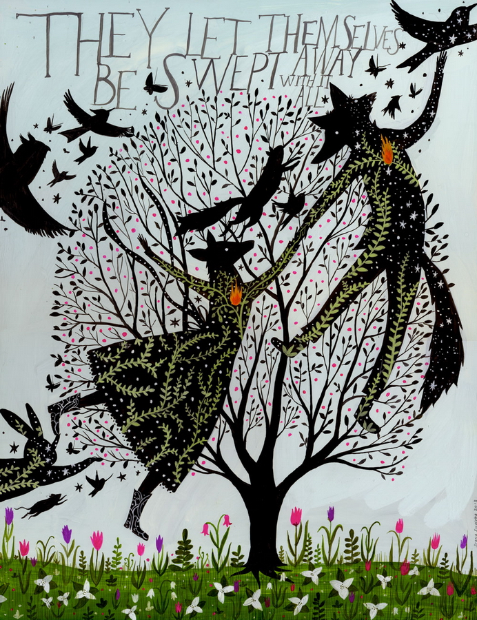 Swept Away original painting by Diana Sudyka