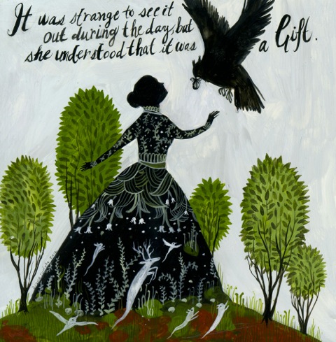 It was a Gift original painting by Diana Sudyka