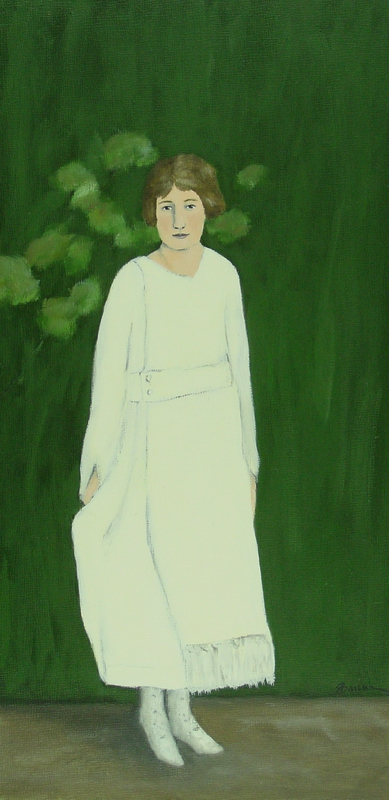 Not Forgotten original painting by Elizabeth Bauman