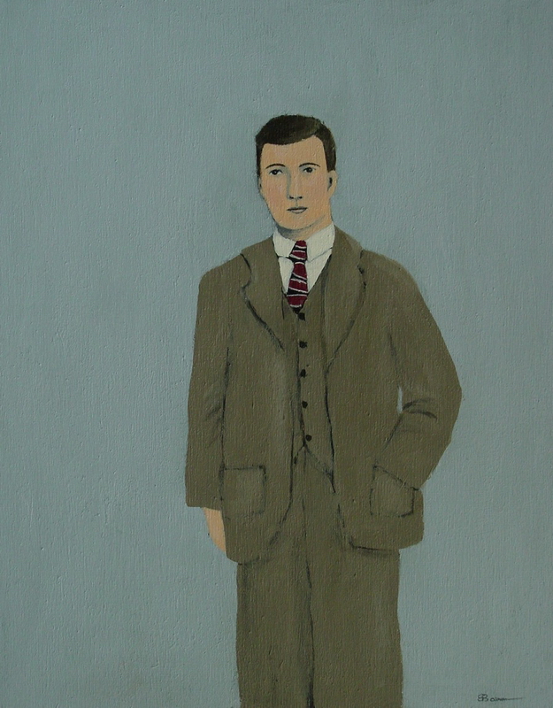 To Rena, A Merry Xmas original painting by Elizabeth Bauman