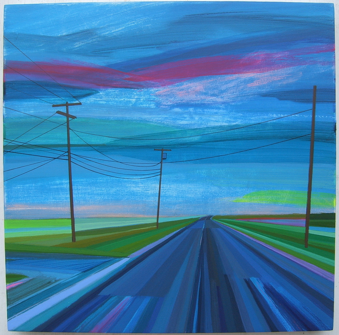 Good Night Scuttle Hold Road original painting by Grant Haffner