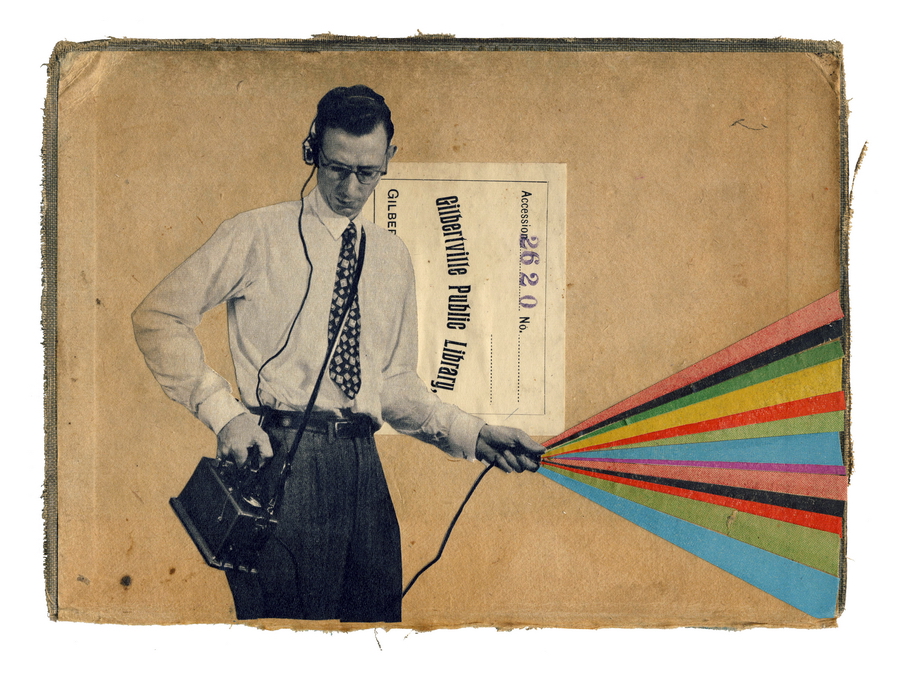 Gilbertville Public Library I print by Hollie Chastain