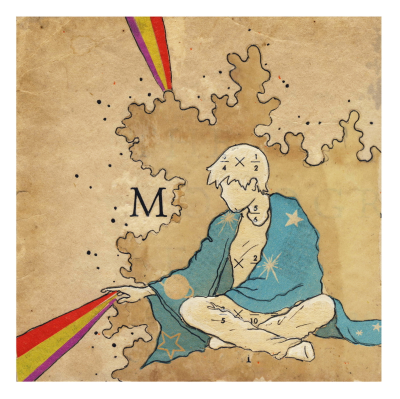 M is for magic print by Hollie Chastain