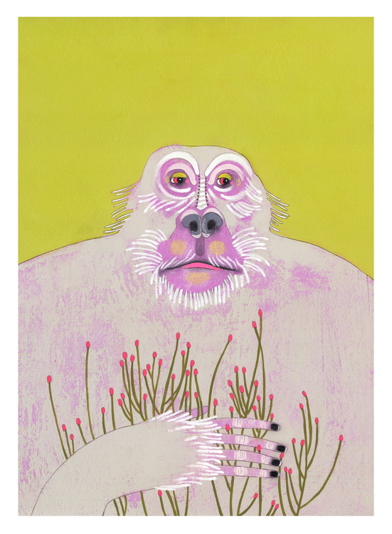Gentle Giant print by Jennifer Davis