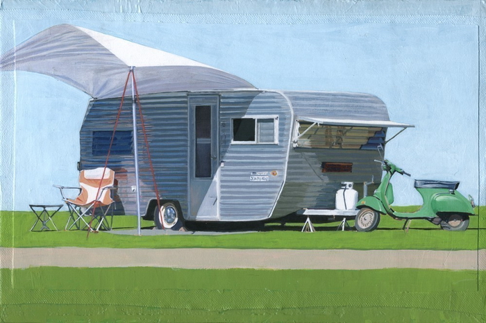 Lift print by Leah Giberson