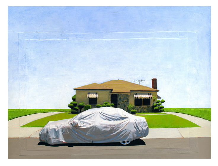 Wrapped up print by Leah Giberson