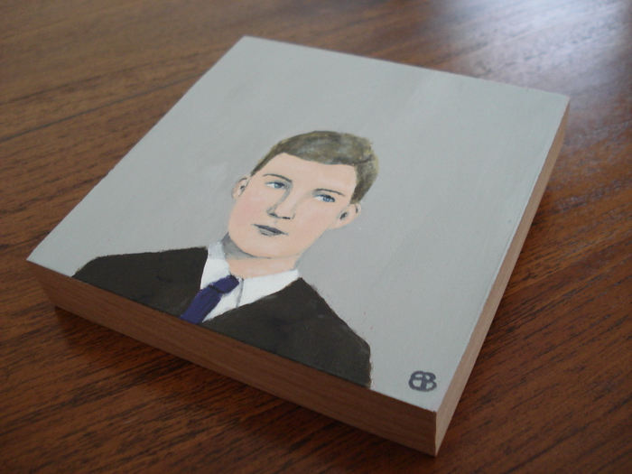 Cal, Class of 1938 original painting by Elizabeth Bauman