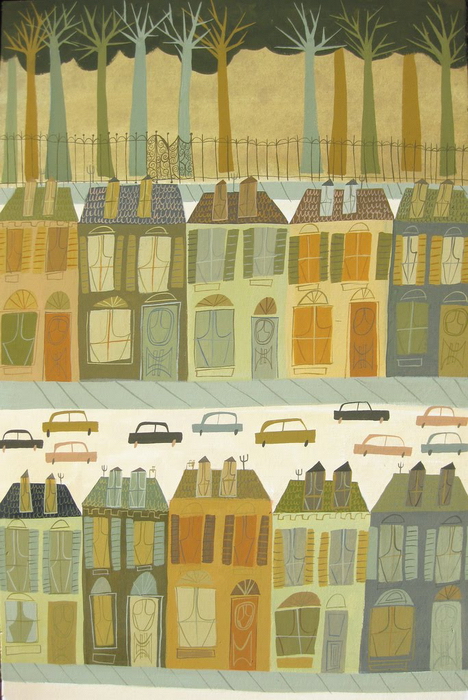 Boston original painting by Matte Stephens