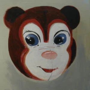 Honey lover original painting by Sabine Timm