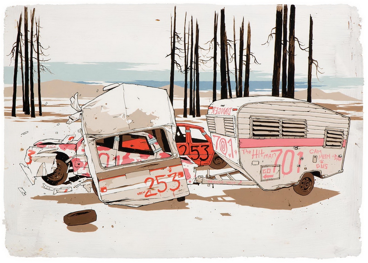 Caravans by Adam Haynes