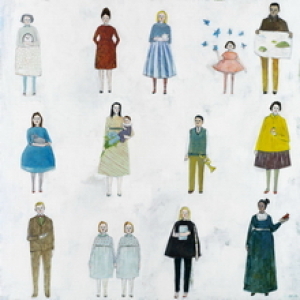 15 people holding on... by Amanda Blake