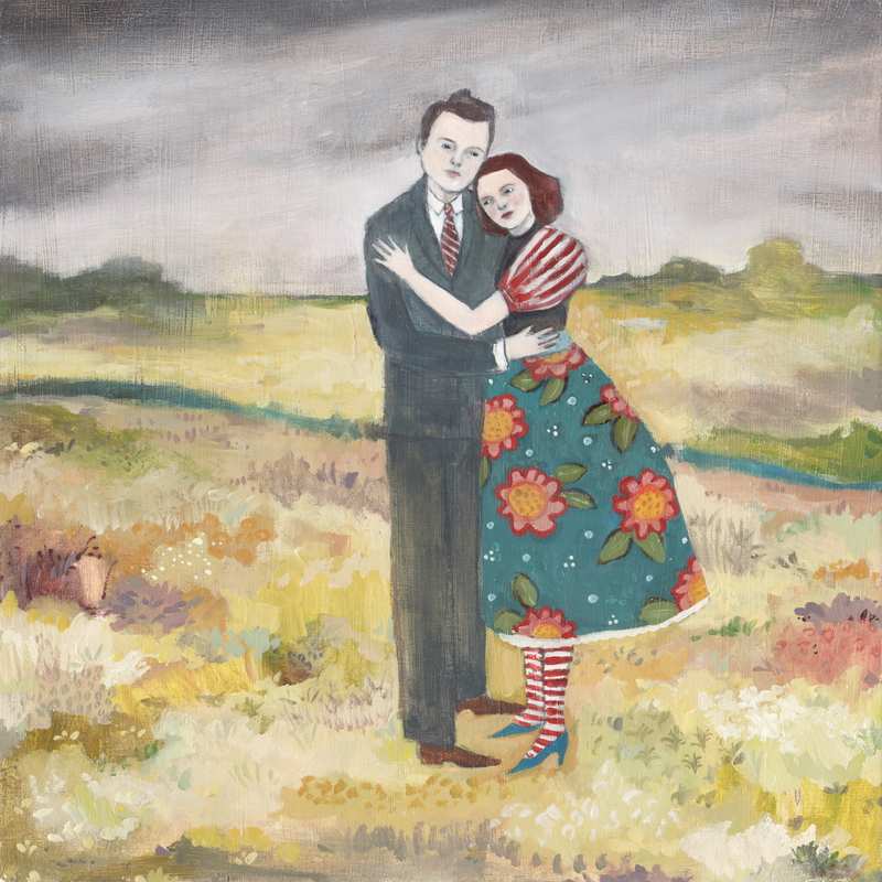 Nigel and Lily embrace as the storm passes by Amanda Blake