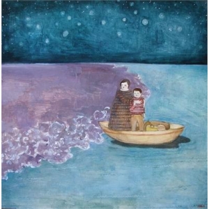 When the sea turned purple by Amanda Blake