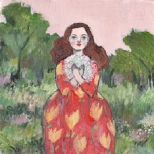 She held dreams of love and light close to her heart by Amanda Blake