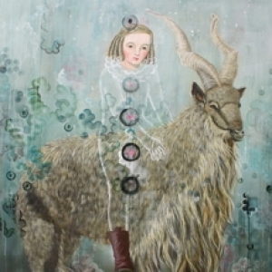 Markhor Goat by Anne Siems