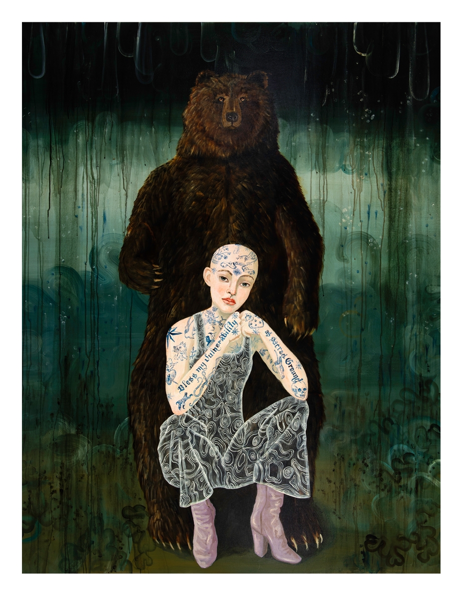 Sacred Bear by Anne Siems