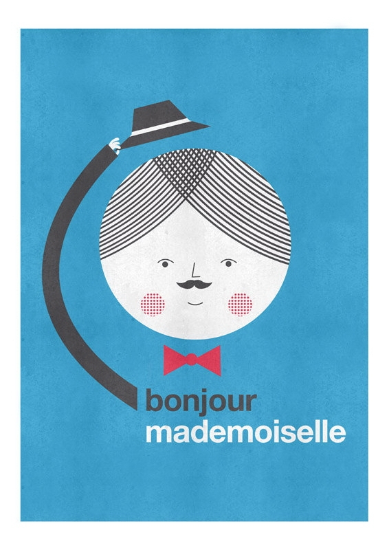 Bonjour mademoiselle by Blanca Gomez