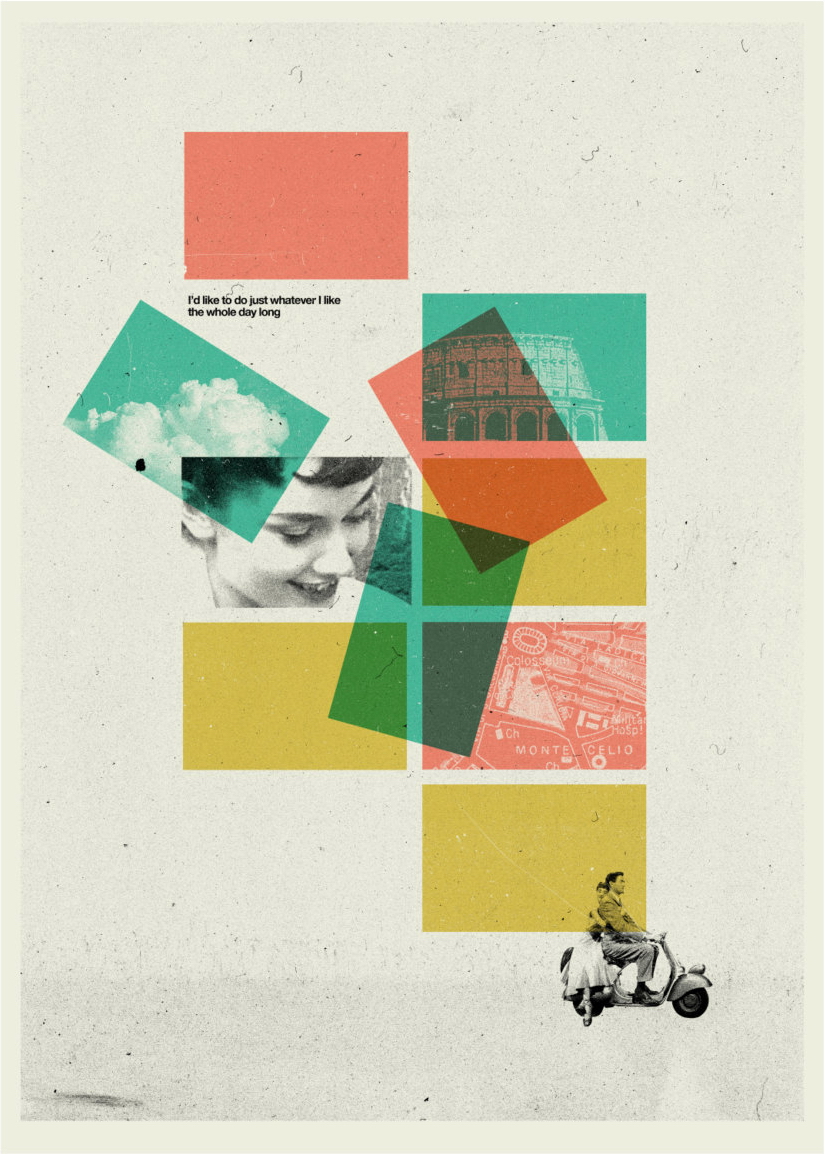 Roman Holiday - Audrey Hepburn - by Concepcion Studios