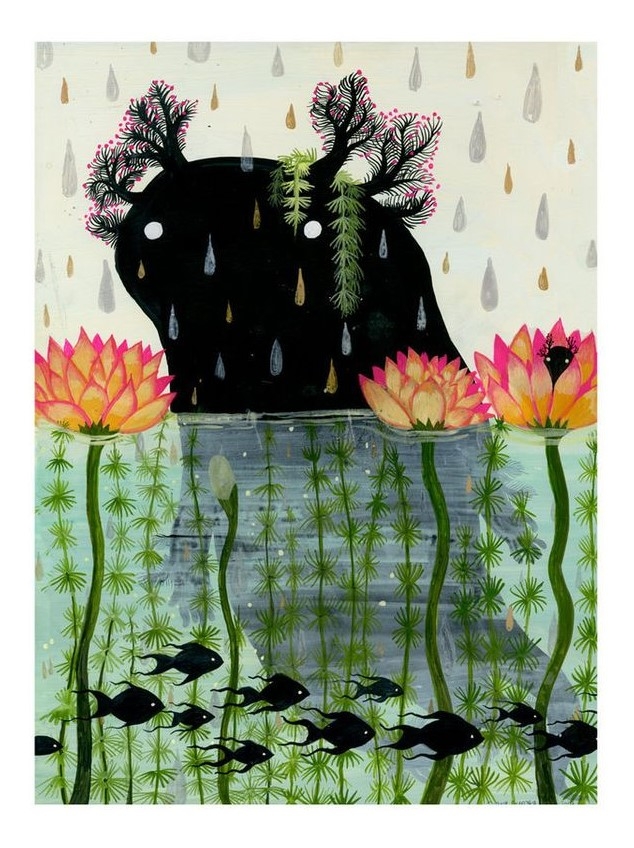 Axolotl by Diana Sudyka