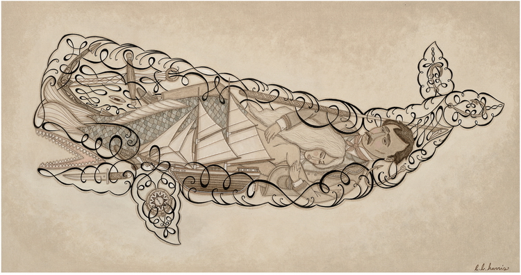 The Whaler & His Muse by Evan B. Harris