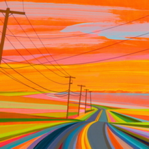 Sunset on Old Montauk Highway by Grant Haffner