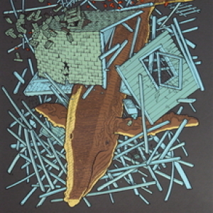 Downstairs, the Furnace Whales by Jay Ryan