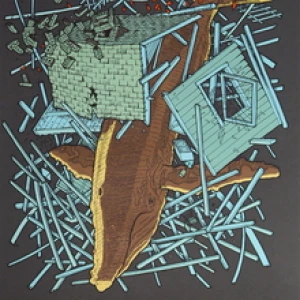 Downstairs, the Furnace Whales by Jay Ryan