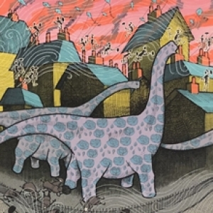 It's a jolly holiday with Sauropods by Jay Ryan