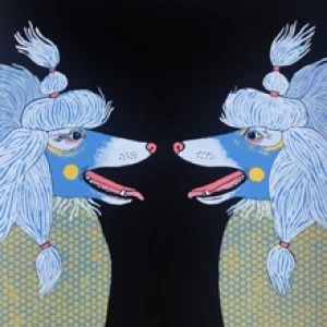 Poodles by Jennifer Davis