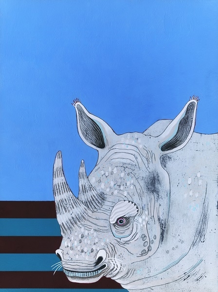 Rhino by Jennifer Davis