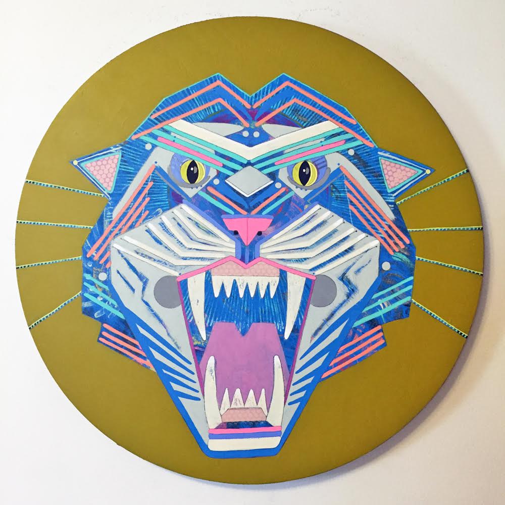 Blue Tiger by Jennifer Davis