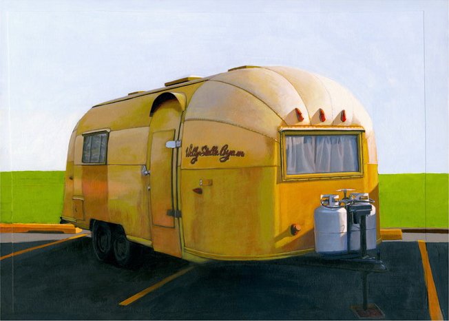 Airstream gold by Leah Giberson