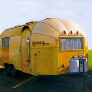 Airstream gold by Leah Giberson