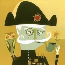 Lord Admiral Hiratio Byrd following his true dream became a florist after the war by Matte Stephens