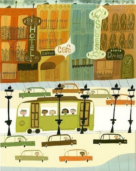 Canal Street, New Orleans by Matte Stephens